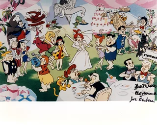 Hanna/Barbera autograph