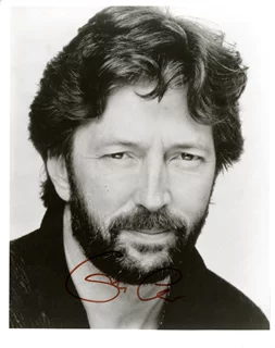 Eric Clapton autograph