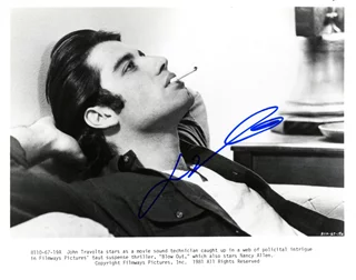 John Travolta autograph