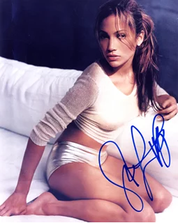 Jennifer Lopez autograph