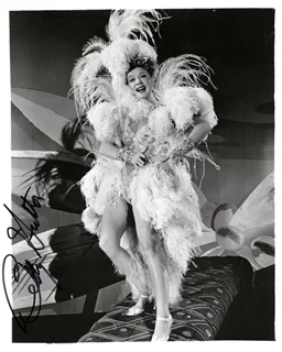Betty Hutton autograph