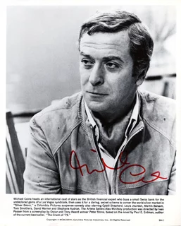 Michael Caine autograph