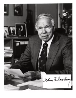 Glenn Seaborg autograph