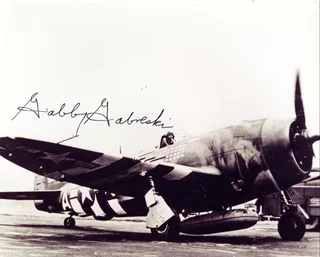 Gabby Gabreski autograph