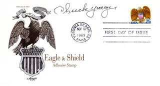 Chuck Yeager autograph