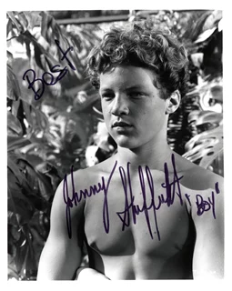 Johnny Sheffield autograph