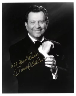 Donald O'Connor autograph