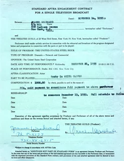 Joanne Woodward autograph