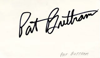 Pat Buttram autograph