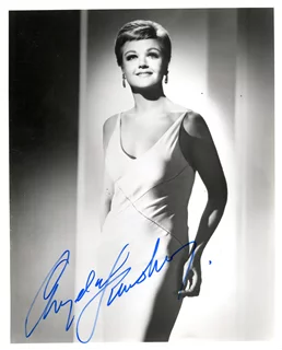 Angela Lansbury autograph