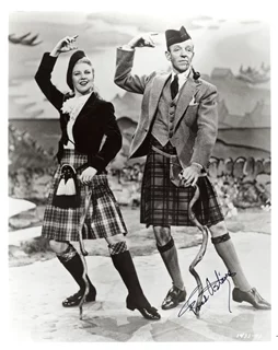 Fred Astaire autograph