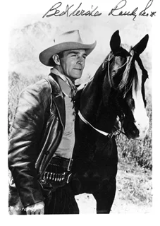 Randolph Scott autograph