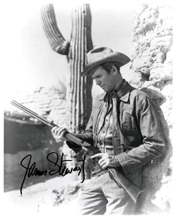 James Stewart autograph