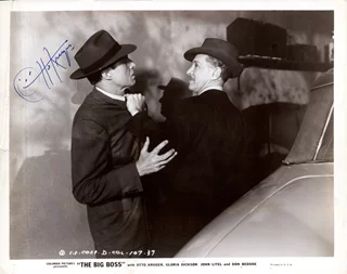 Otto Kruger autograph