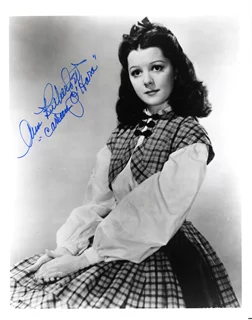 Ann Rutherford autograph