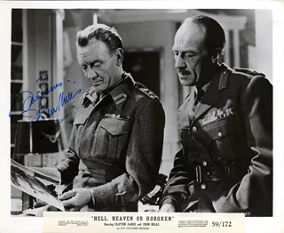 John Mills autograph