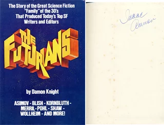 Isaac Asimov autograph