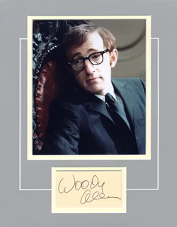 Woody Allen autograph