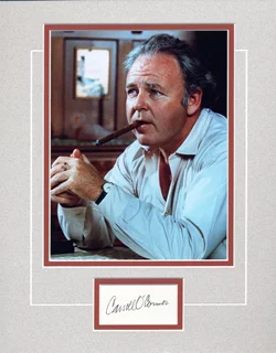 Carroll O'Connor autograph