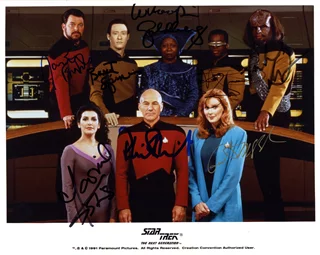 Star Trek: The Next Generation autograph