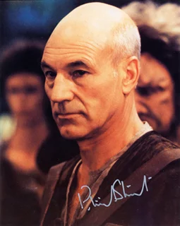 Patrick Stewart autograph