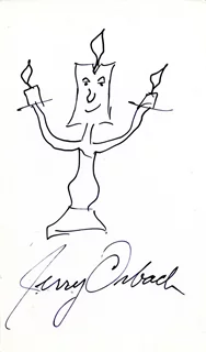 Jerry Orbach autograph