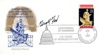 Gerald Ford autograph