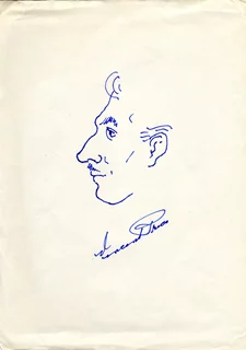 Vincent Price autograph
