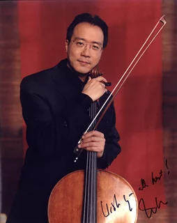 Yo-Yo Ma autograph