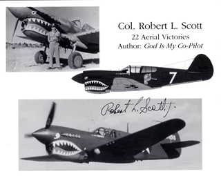 Robert L. Scott autograph