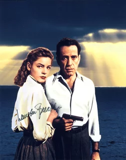 Lauren Bacall autograph
