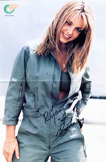 Britney Spears autograph