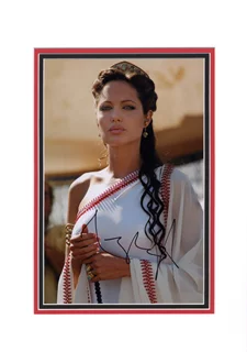 Angelina Jolie autograph