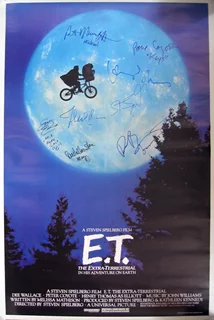 E.T. the Extra-Terrestrial autograph
