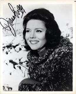 Diana Rigg autograph