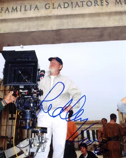 Ridley Scott autograph