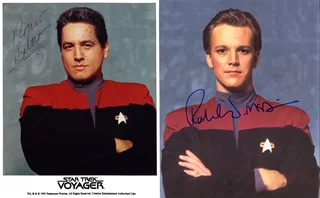 Star Trek Voyager autograph