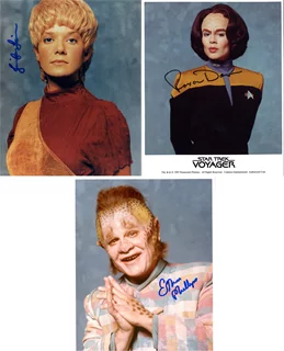 Star Trek Voyager autograph