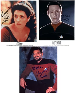 Star Trek: The Next Generation autograph