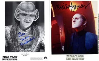 Star Trek: Deep autograph