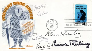 Scientists FDC autograph
