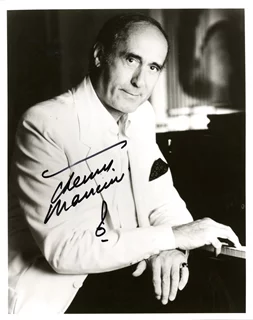 Henry Mancini autograph