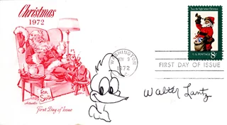 Walter Lantz autograph