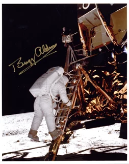 Buzz Aldrin autograph