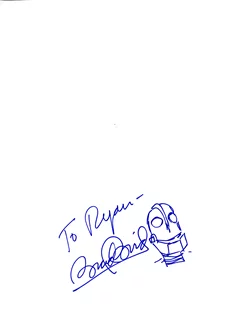 Brad Bird autograph