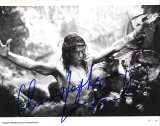 Christopher Lambert autograph