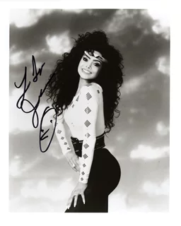 LaToya Jackson autograph