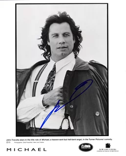 John Travolta autograph
