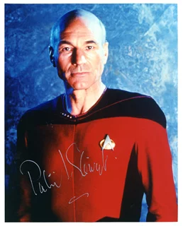 Patrick Stewart autograph