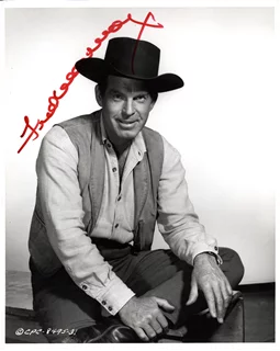 Fred MacMurray autograph